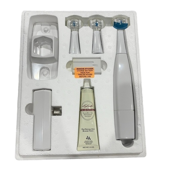 EpiDent Ultra NIB Electric Toothbrush Complete Dental Kit w/ Travel Bag - Picture 6 of 13